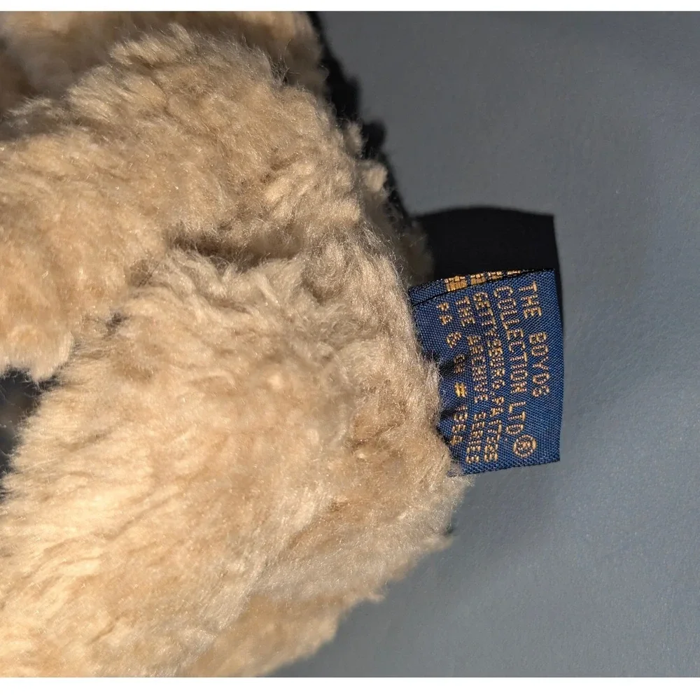 Boyds Bears Spencer Archive Collection Tan Plush Chicago Cubs Pin Vintage 1990s